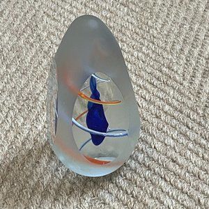 European Studio Glass Paperweight